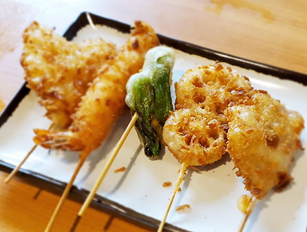 串カツ5本盛り合わせ