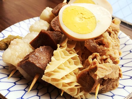 牛煮込み串盛り合わせ