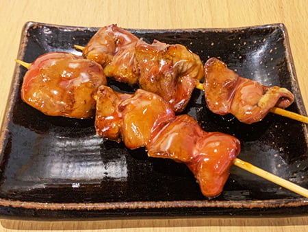 白レバー ハツ（タレ）